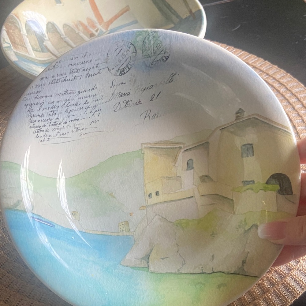 Set of Scenic Art Bowls - Hand crafted in ITALY 🇮🇹 - Picture 5 of 8